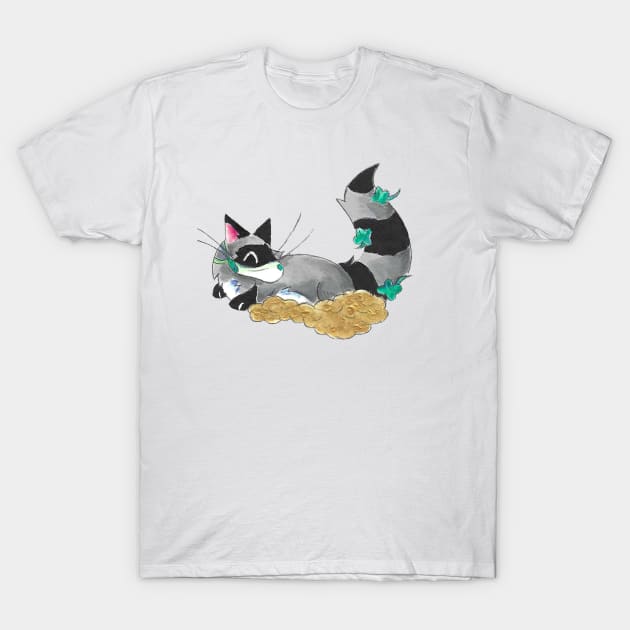 Good Luck Mask T-Shirt by KristenOKeefeArt